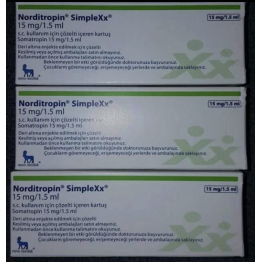 3X GH Norditropin Simplexx 15mg – 1,5ml*